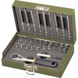 Komplet za finomehanike z 1/4" MICRO Bit ragljo, 36-delni - 1 set.