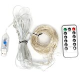 Aigostar LED prigušiva božićni niz 300xLED/8 funkcija USB 6x3m višebojni + daljinski upravljač | Eponuda.com