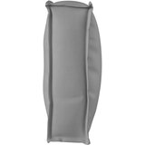 vidaXL Zunanja blazina Siva Poliester 120 x 12 x 40 cm Vodoodporna | Shoptok.si