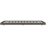  Posteljni okvir siv 100x200 cm trdna borovina, (20726134) | Shoptok.si