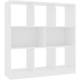 Furnova Knjižna omara bela 97,5x29,5x100 cm iverna plošča, (21932734) | Shoptok.si