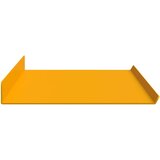  Ležeča polica 4 pcs Gorčična rumena 80 x 18 x 2,5 cm Jeklo, (5000201361) | Shoptok.si