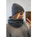Kesi Women's set with mohair Pearl P101 graphite | Shoptok.si