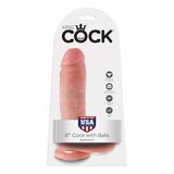 King Cock Dildo 8 With Balls Cene