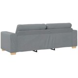  Dvodijelni set sofa s jastucima, svijetlo siva tkanina | Eponuda.com