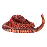  maskota zmija crvena 100 cm Slike