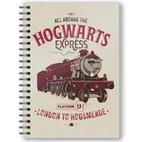 All Aboard The Hogwarts Express A5 3D Notebook