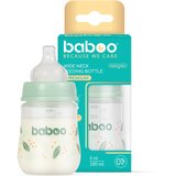 Baboo Anti-colic Feeding Bottle bočica protiv kolika za djecu od rođenja Peachy Keen, 0 m+ 180 ml | shoptok.hr
