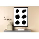 Venture Home poster Dots (art. 60049) 70 × 100 cm, bijeli | shoptok.hr