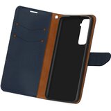 AVIZAR denarnica in etui s stojalom za samsung galaxy S21, videz zrnatega usnja, priložen pašcek za zapestje - polnocno modra, (20626046) | Shoptok.si