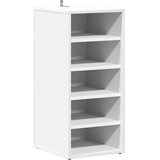  Ormarići za cipele 2 kom bijeli 31,5x35x70 cm konstruirano drvo | shoptok.hr