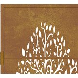  Vrtna vrata 100x175 cm Corten čelik Dizajn stabla | shoptok.hr