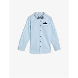Koton Boy's A.Blue Classic Collar Shirt Without Bowtie | shoptok.hr