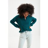 Trendyol Green Hooded Knitwear Sweater Cijene