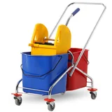 kolica za čišćenje podova metalni ram - 23L x 2