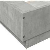 vidaXL Okvir kreveta boja betona 150x200 cm od konstruiranog drva | shoptok.hr