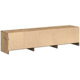 TV omarica z LED Umetni hrast 165 x 34 x 40 cm Konstruiran les, (5000202752) | Shoptok.si