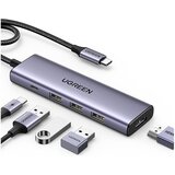 Ugreen Revodok 5-in-1 4K HDMI USB-C Hub mit 3x USB-A 3.0 Cijene