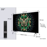 Tcl TV 55C6K, 55&amp;quot;, QD-MiniLED, 4K UHD, Pametni, Crni Slike