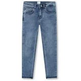 Boss Jeans hlače J24839 D Mornarsko modra Regular Fit