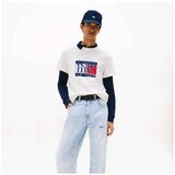 Tommy Jeans Majice s kratkimi rokavi TJM SLIM RWB FLAG TEE EX Bela | Shoptok.si
