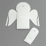 Ready Dunjica za bebe Anđeo - Bela sa sivim detaljima | ePonuda.com