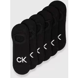 Calvin Klein Nogavice 6-pack moške, črna barva, 701220501