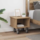 TV stalak Umjetnički hrast 37 x 35 x 35 cm Konstruirano drvo | shoptok.hr