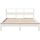 vidaXL Okvir kreveta bez madraca bijeli 140x200 cm od masivne borovine | shoptok.hr