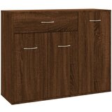Maison Chic Komoda - Predalnik rjavi hrast 88x30x70 cm konstruiran les, (21717755) Cene