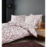 Janine POSTELJNINA 135/200 cm bombažni flanel starinsko roza | Shoptok.si