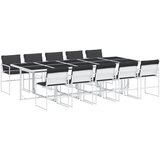  11-dijelni vrtni blagovaonski set s jastucima bijeli tekstilena | Eponuda.com
