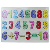 Magic Toys Barvita lesena igra sestavljanja oblik 30x23cm | Shoptok.si
