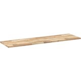 vidaXL Površina za umivaonik neobrađena 140x40x2 cm od drva bagrema | shoptok.hr