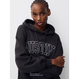 Pull&Bear Majica črna / bela | Shoptok.si