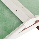  Garaža za robotsku kosilicu 72x87x50 cm kava/bijela od jelovine | Eponuda.com