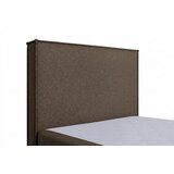 MID.YOU POSTELJA Z VZMETNICO 100 cm x 200 cm , tekstil, leseni material rjava | Shoptok.si