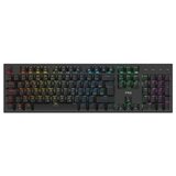 MS Industrial mehanička tastatura elite K-701C full layout/crveni svičevi/multimedija tasteri/anti ghosting/rgb Cene