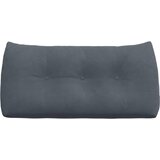  Jastuk za leđa Tamno siva 100 x 24 x 50 cm Baršun | shoptok.hr