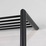 Spinder Design Crna metalna zidna vješalica s policom Smooth – | shoptok.hr