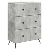  Ormar s ladicama Betonska siva 66 x 34 5 x 90 cm | shoptok.hr