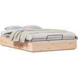  Otoman krevet Prirodna 120 x 190 cm Masivna borovina | shoptok.hr