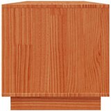 TV ormar Vosak Smeđa 140 x 40 x 40 cm Masivna borovina - Vosak smeđa | shoptok.hr