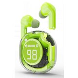Gembird TWST-01-G bluetooth V5.4 slušalice, TWS, LCD, Transparent, green | ePonuda.com
