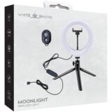 White Shark Moonlight-2 RL-08 LED ring svjetlo 21 cm s daljinskim upravljačem | shoptok.hr