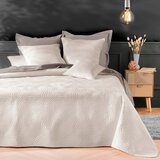 Douceur d intérieur Krem set prekrivača i jastučnice od samta 220x240 cm Solange – | shoptok.hr