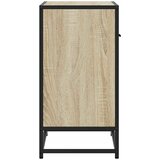  Noćni ormarić Sonoma hrast 60x31x60cm Konstruirano drvo i metal | Eponuda.ba