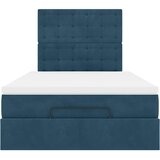  Okvir za krevet s madracima tamnoplavi 120x190 cm baršunasti | Eponuda.com