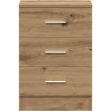 vidaXL Noćni ormarići 2 kom Artisan hrast 38x35x55 cm izrađeno drvo | shoptok.hr