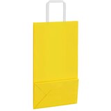  Papirnate vrećice 250 kom s ručkama žute 21x11x36 cm | shoptok.hr